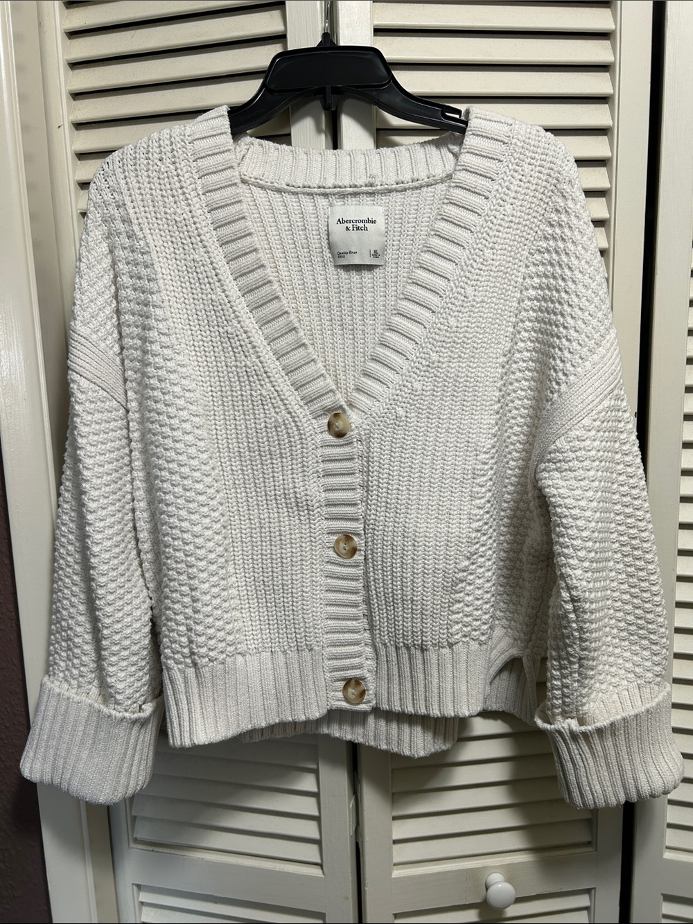 A&F Cameron Seed Stitch Cardigan